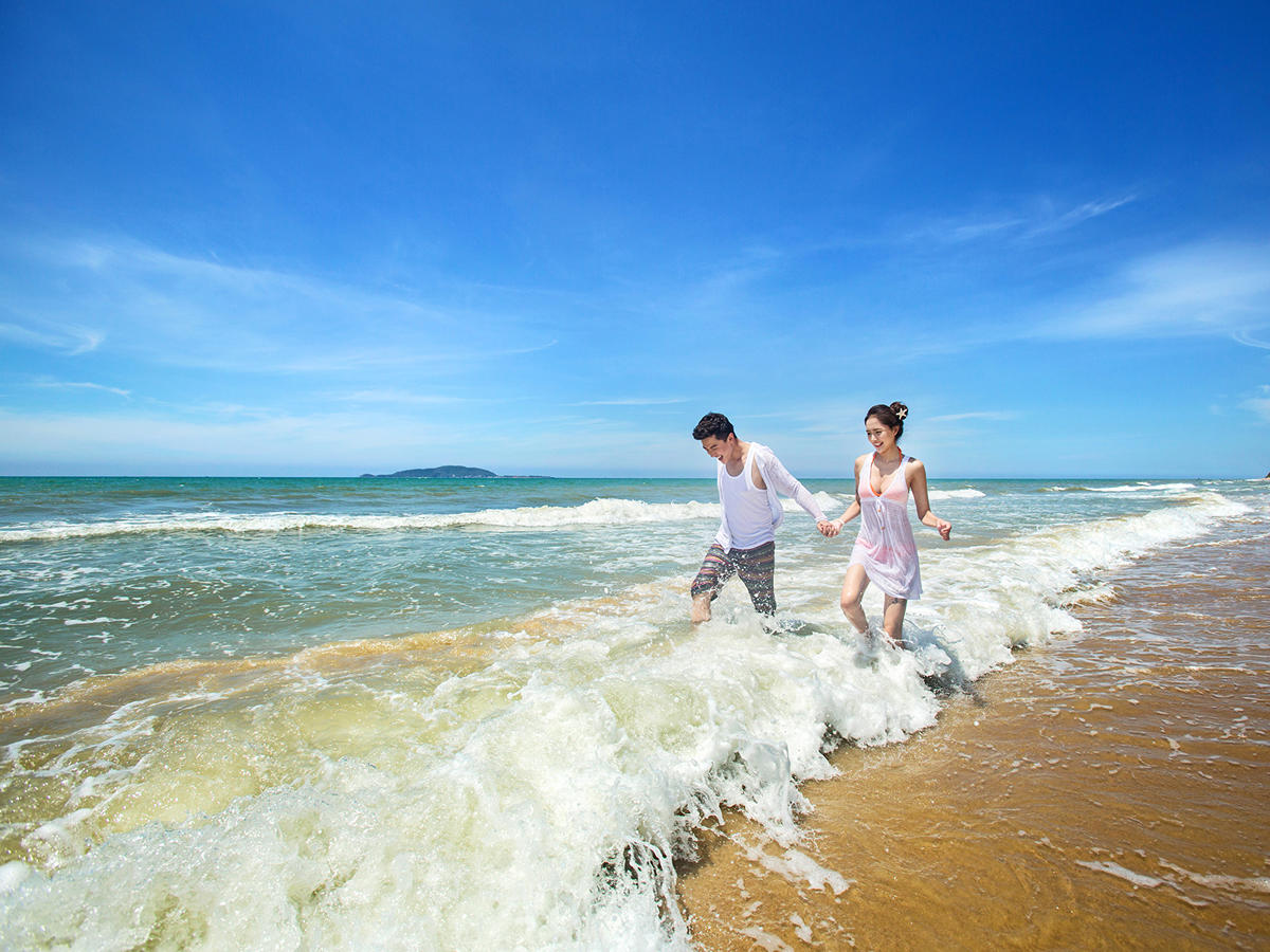 青島日照自然風(fēng)海景旅拍婚紗照