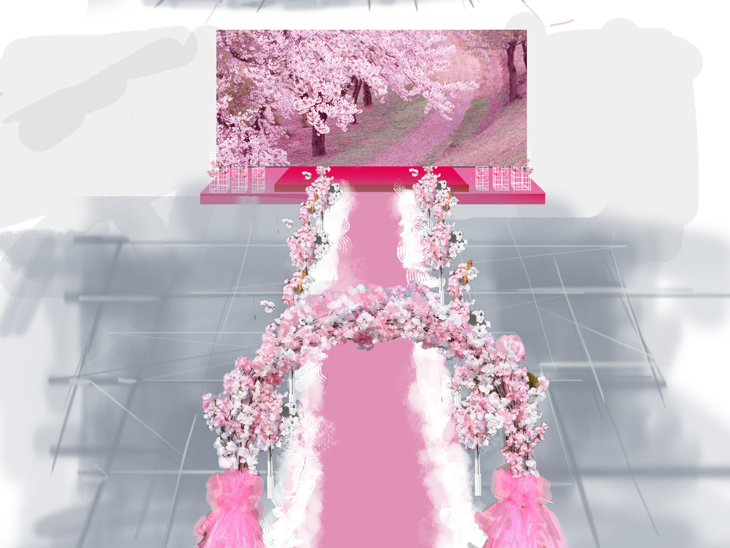 西式经典婚礼套系，小型婚礼可参考选择