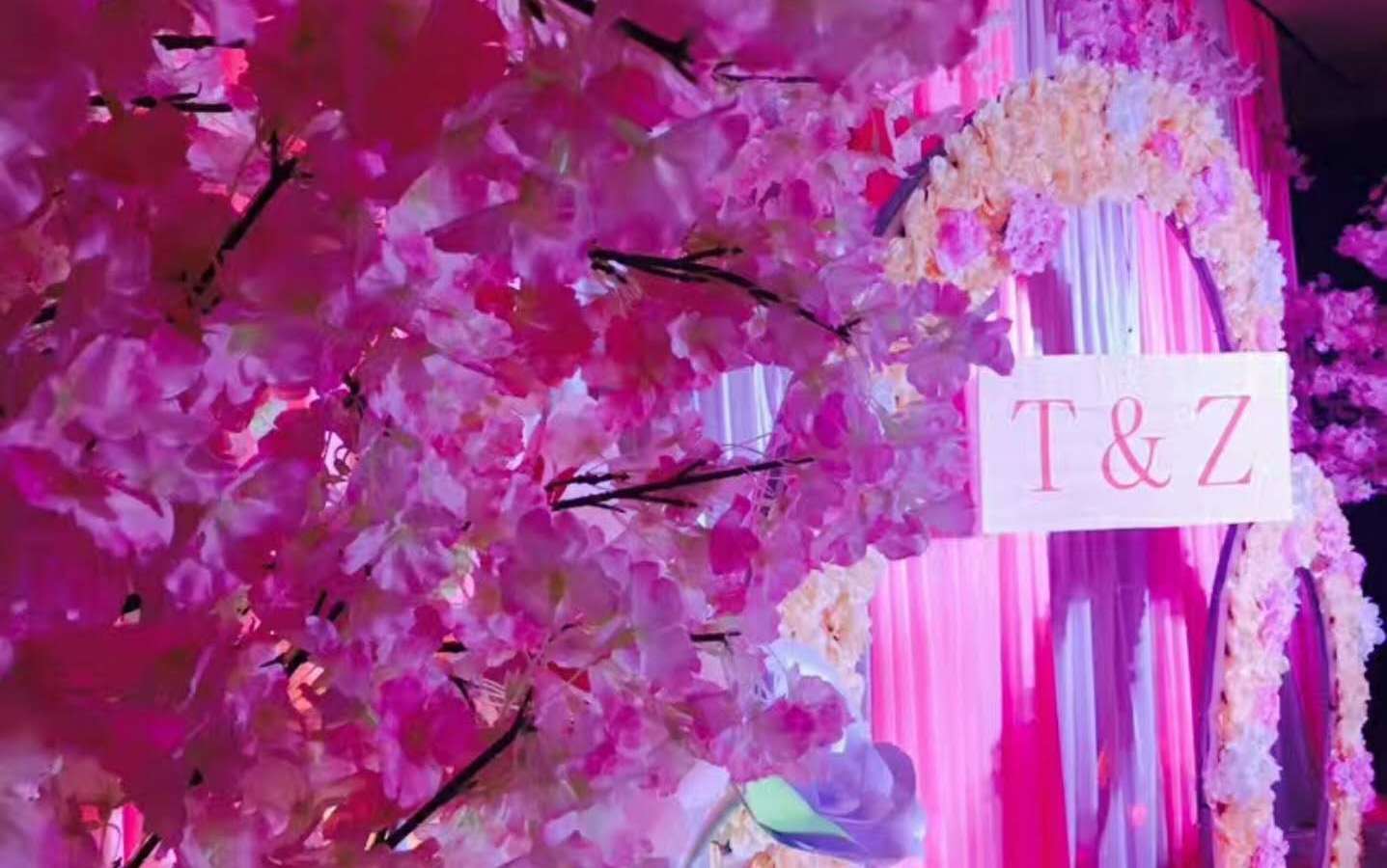 花艺轩婚礼策划馆-樱花之恋