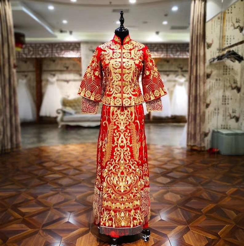 【嫁美格格】中式秀禾龙凤褂特价套餐