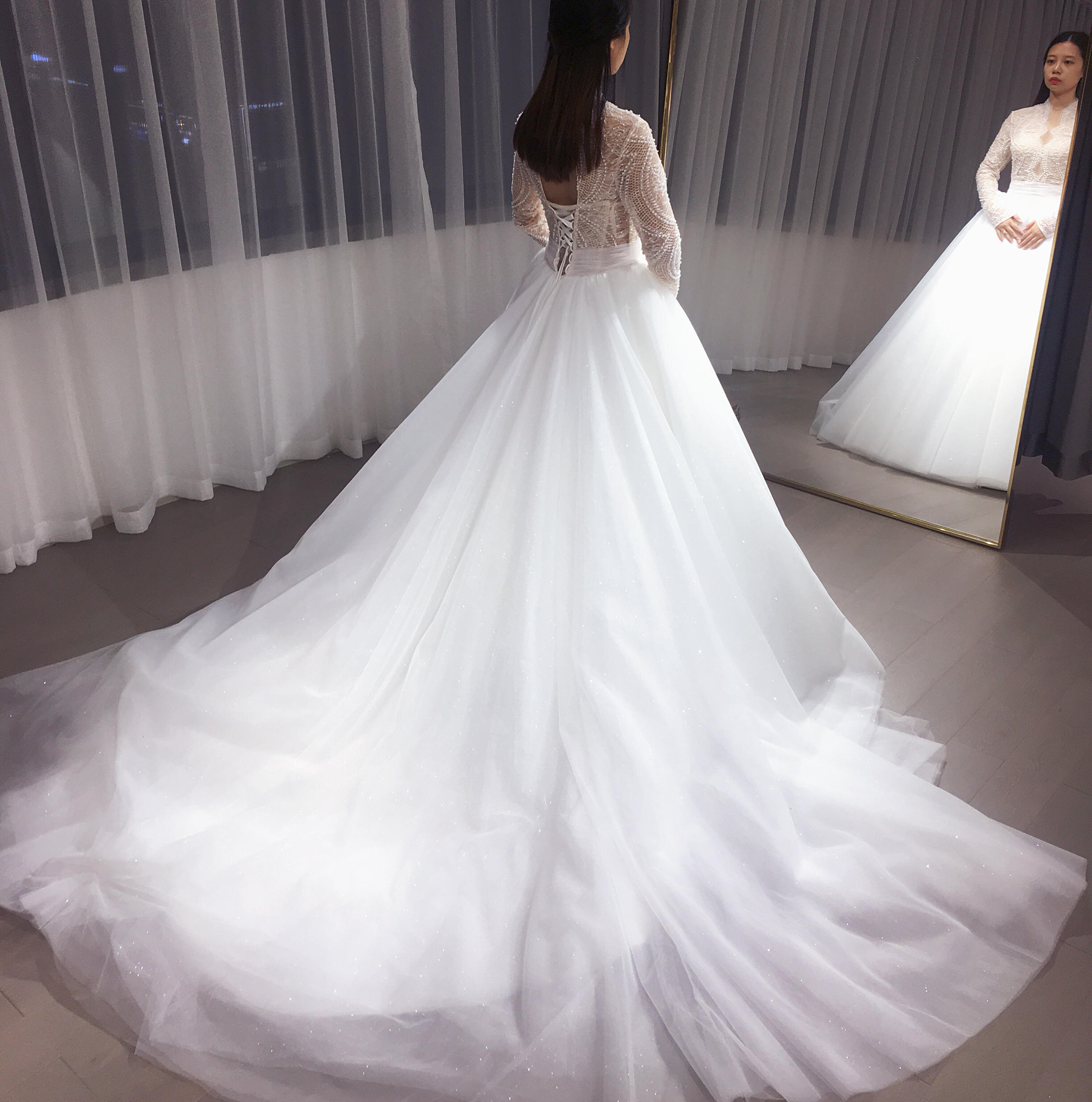 Tender温柔婚纱【单品主纱豪华款】