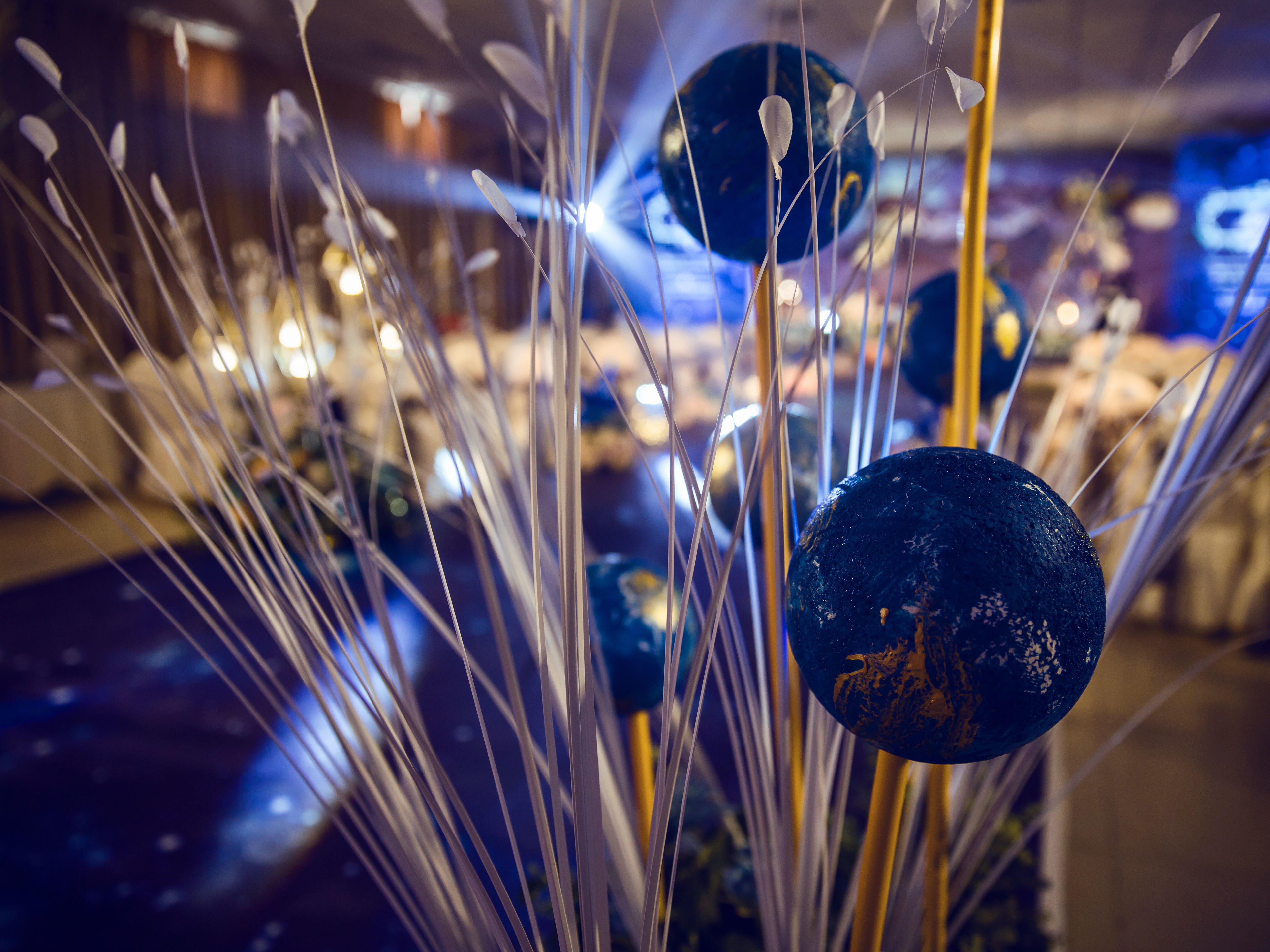 德世名流婚礼　定制蓝色婚礼之星空系列