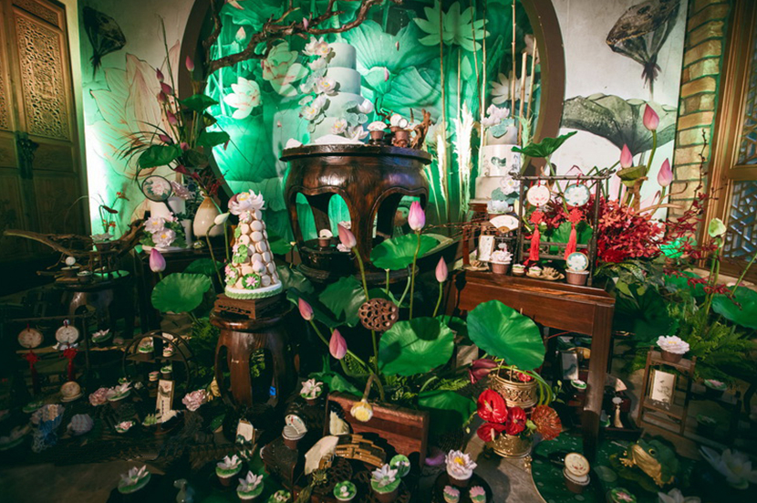 陶子婚礼室外草坪