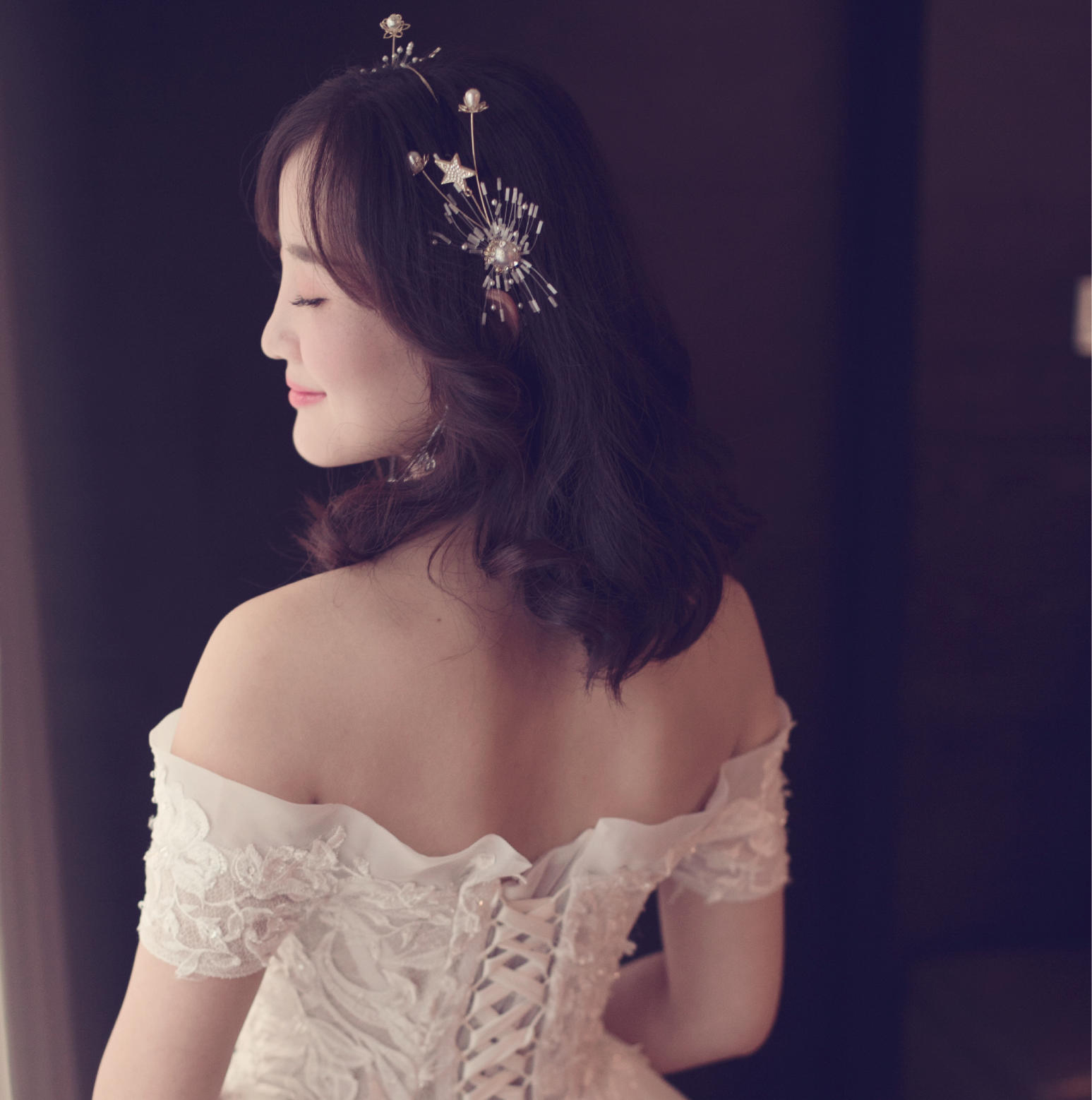 {安娜嫁衣} 仪式主纱+出门+敬酒服+4套伴娘服