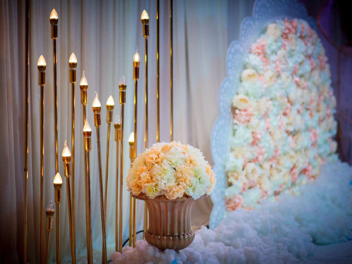 【合加婚礼】只愿与你  香槟色花朵盛宴 婚礼