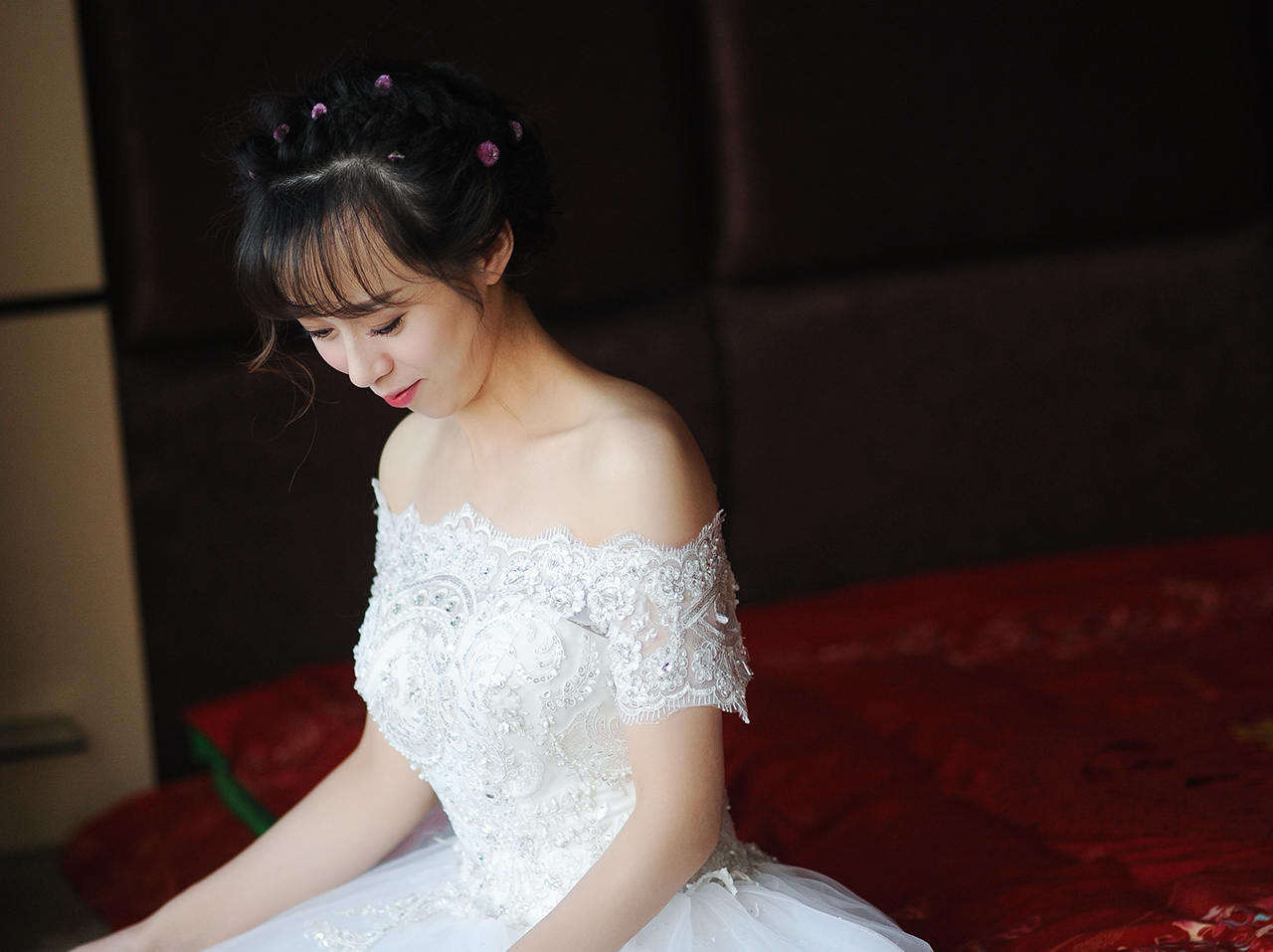 资深档森系唯美造型3-4套 送亲友妆