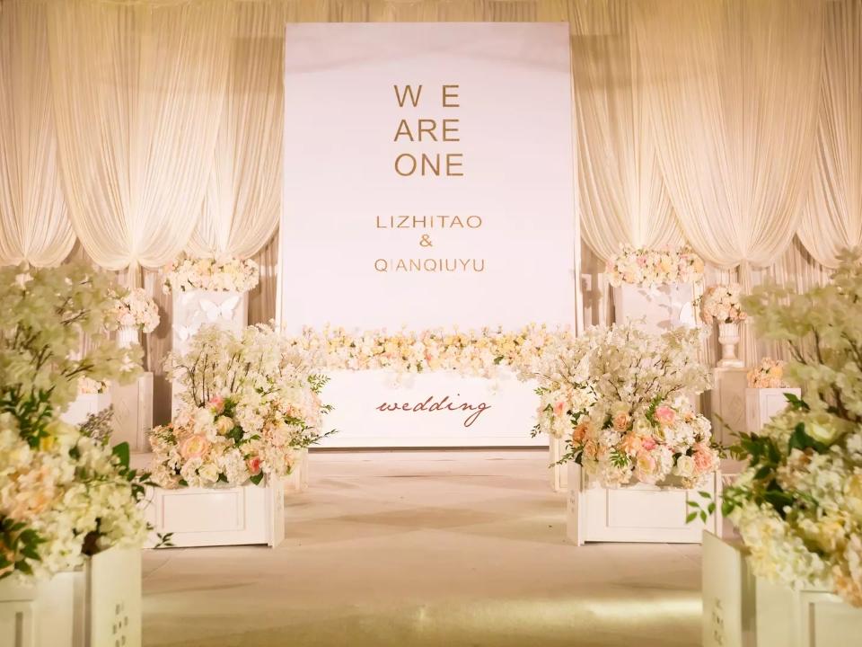 【红影婚礼】爱有天意韩式简约小清新主题婚礼