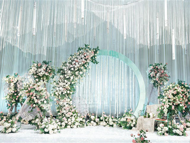 简单精致清新小森系婚礼（包含四大）