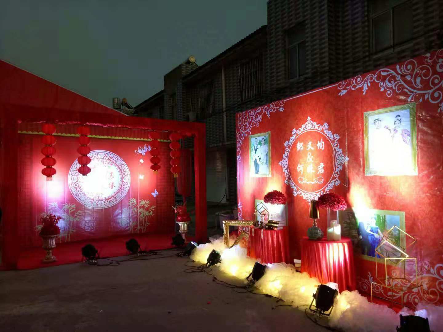 农村豪华大棚移动式酒店婚礼