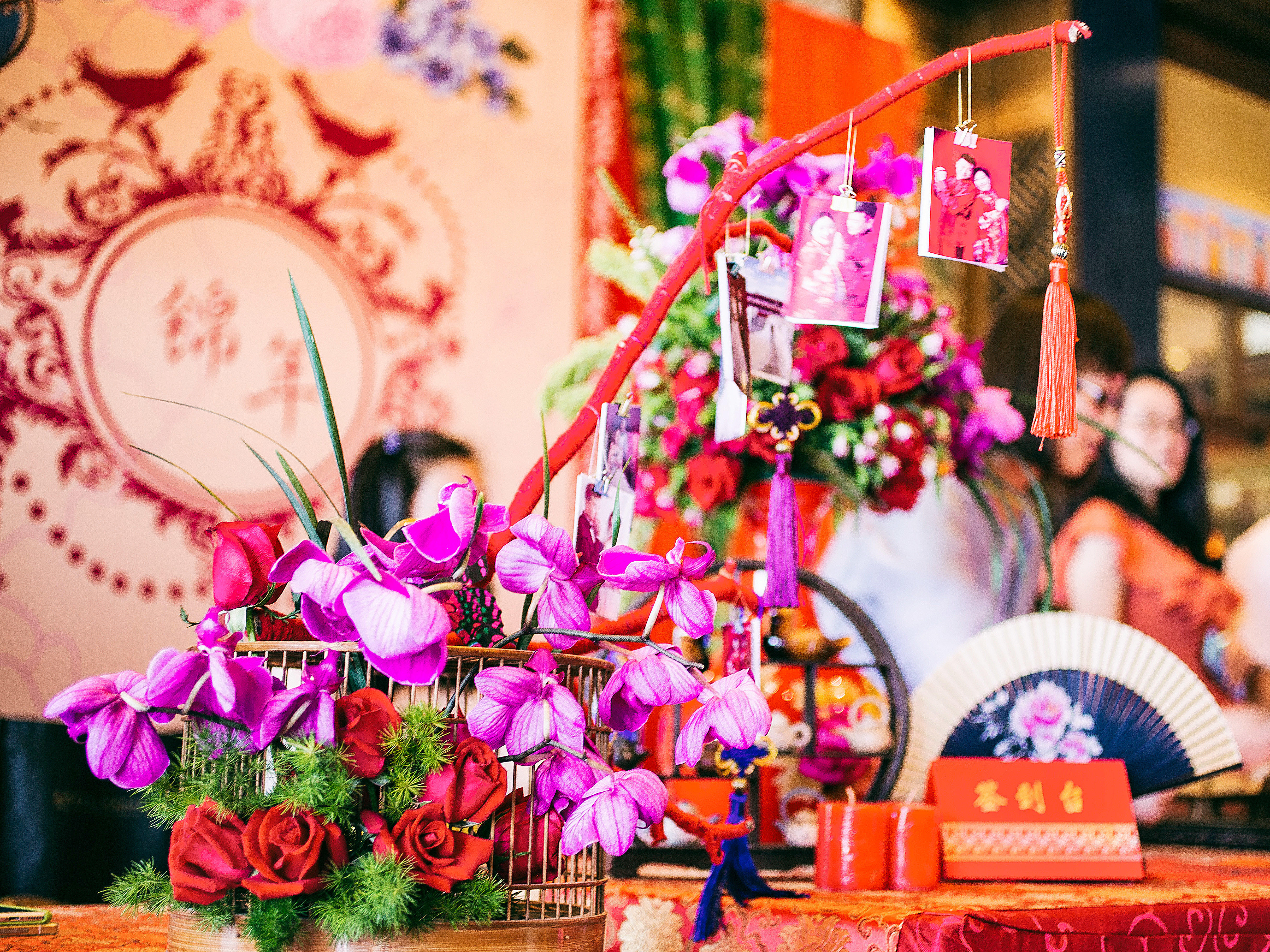 新中式撞色效果设计满分--《锦年》