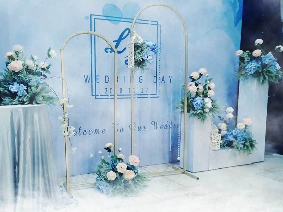 水怡兰 清新小清新蓝色系+粉白色系