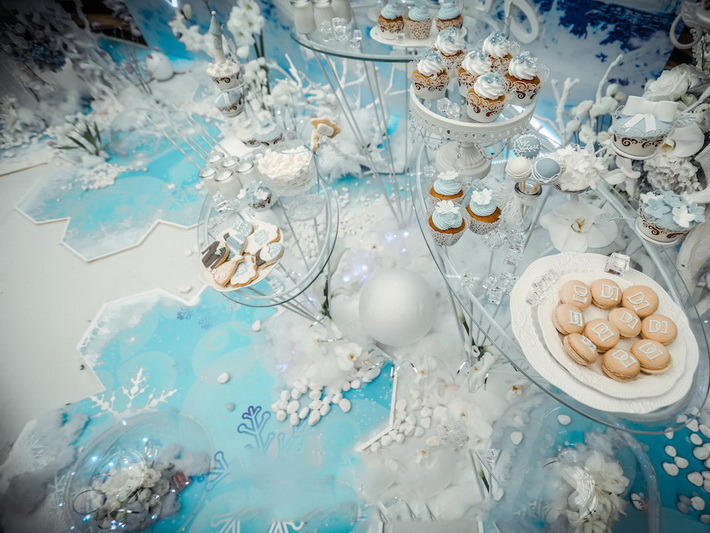 《寻星觅月》蓝白撞色浪漫婚礼