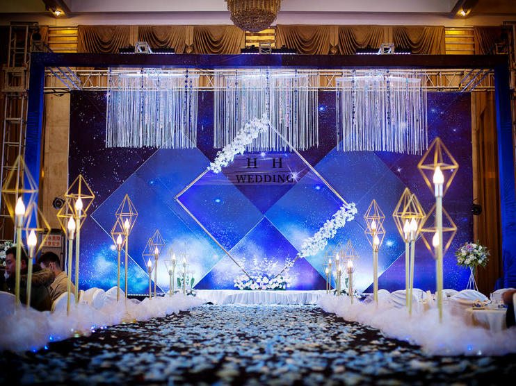 【艾尔婚礼】蓝色极简主义