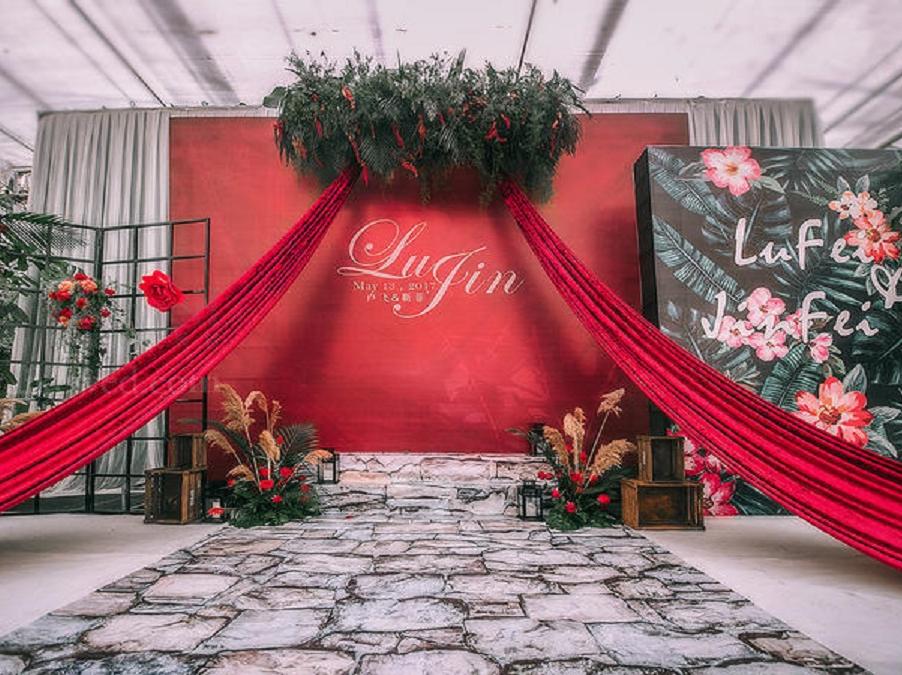 复古小清新田园风主题婚礼（含四大金刚）