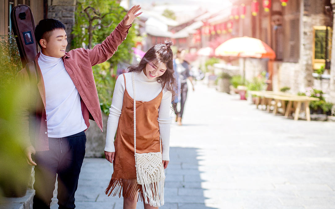 文艺旅拍【送全新ST婚纱】景点任选