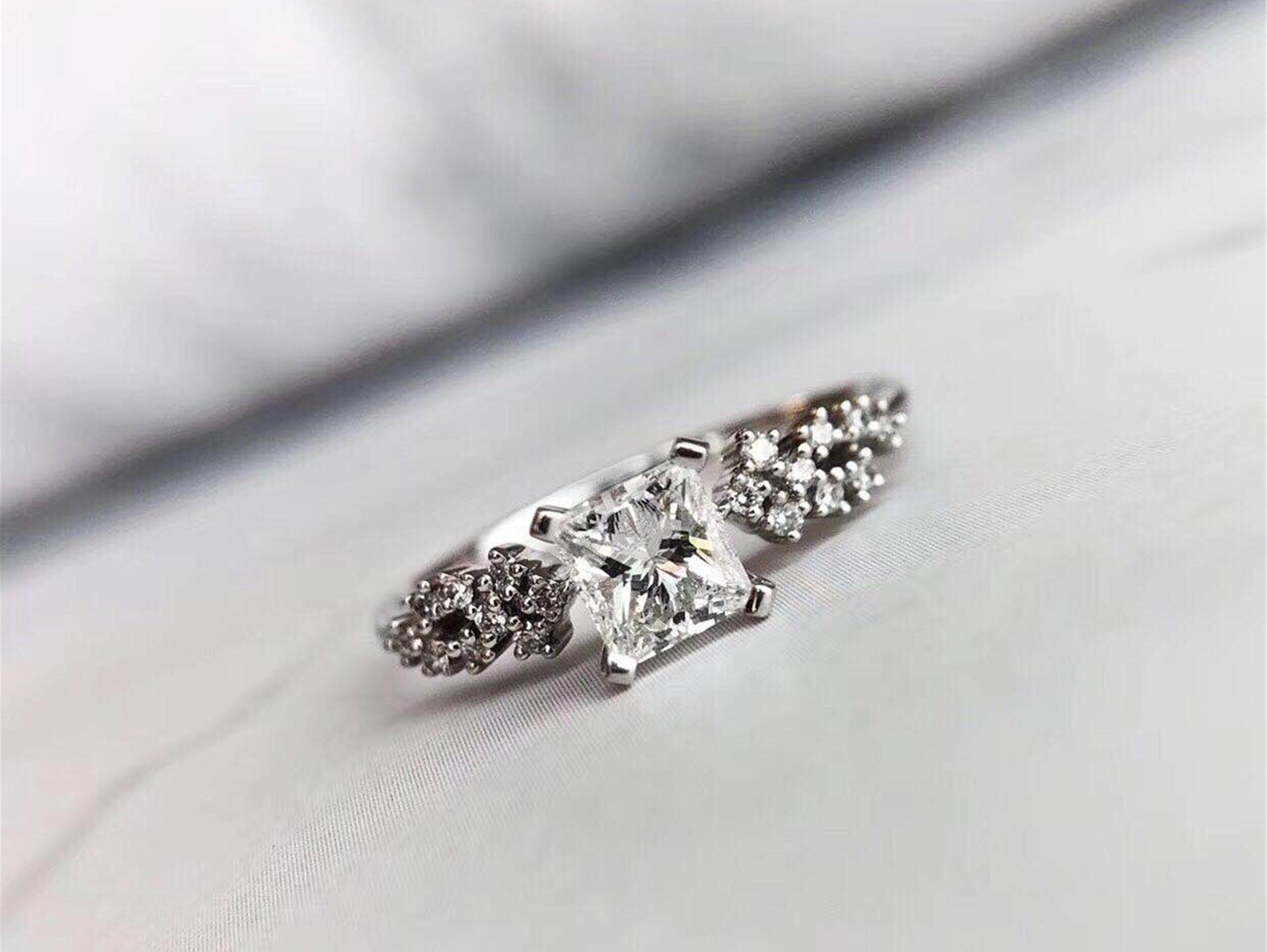 GS珠宝 99元上门量尺寸GIA裸钻定制钻戒