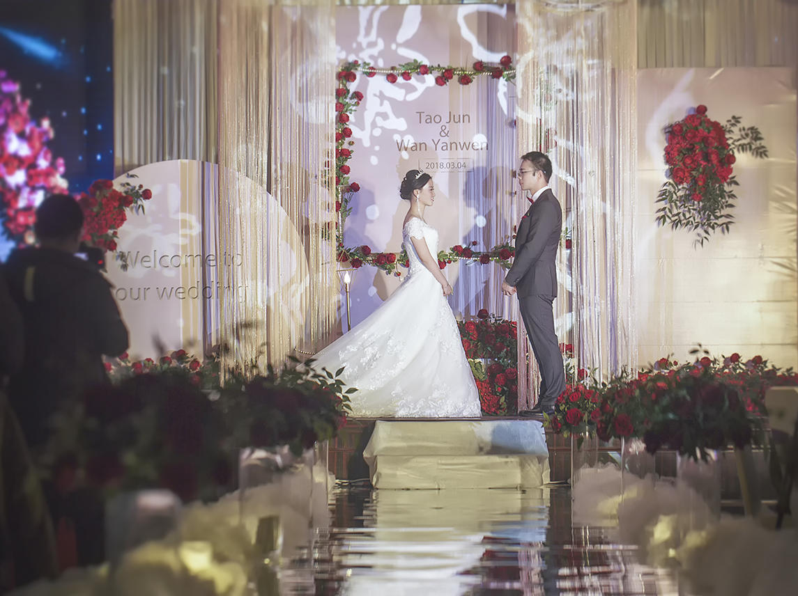 无锡东亭恒记花园酒店（红色，艾依婚礼）