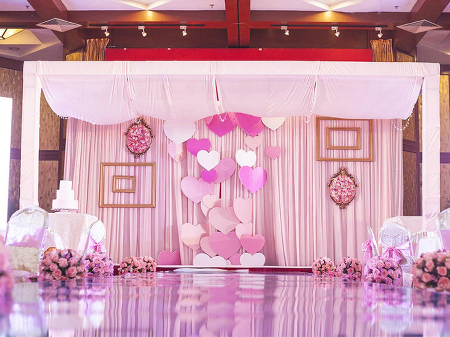 苏州一生一世婚礼--粉色轻奢、少女心婚礼布置