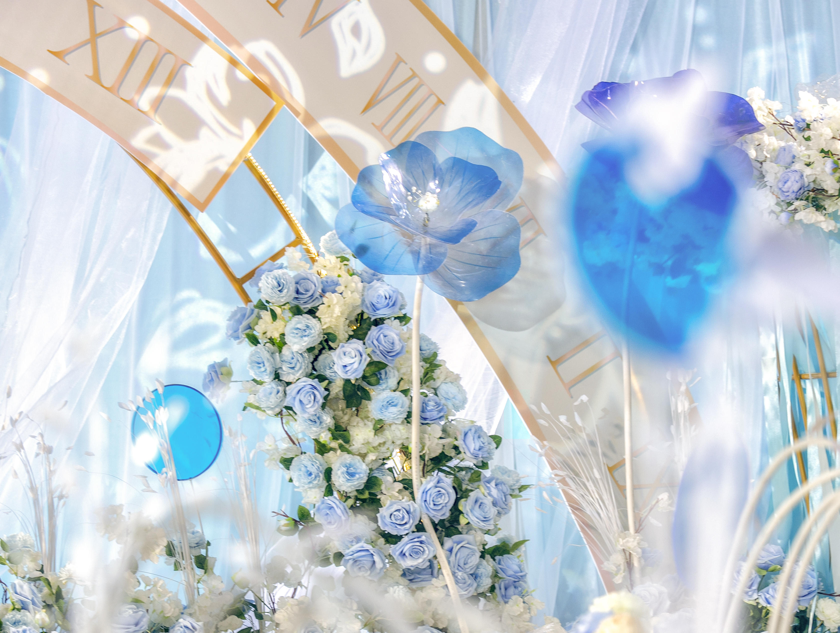 【造梦主义婚礼】卡莱顿酒店蓝色系设计