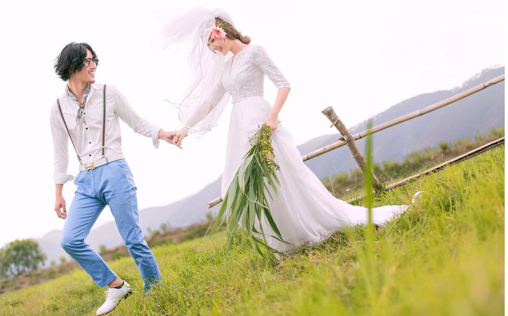人气推荐「那年花开婚纱摄影」小清新唯美花系