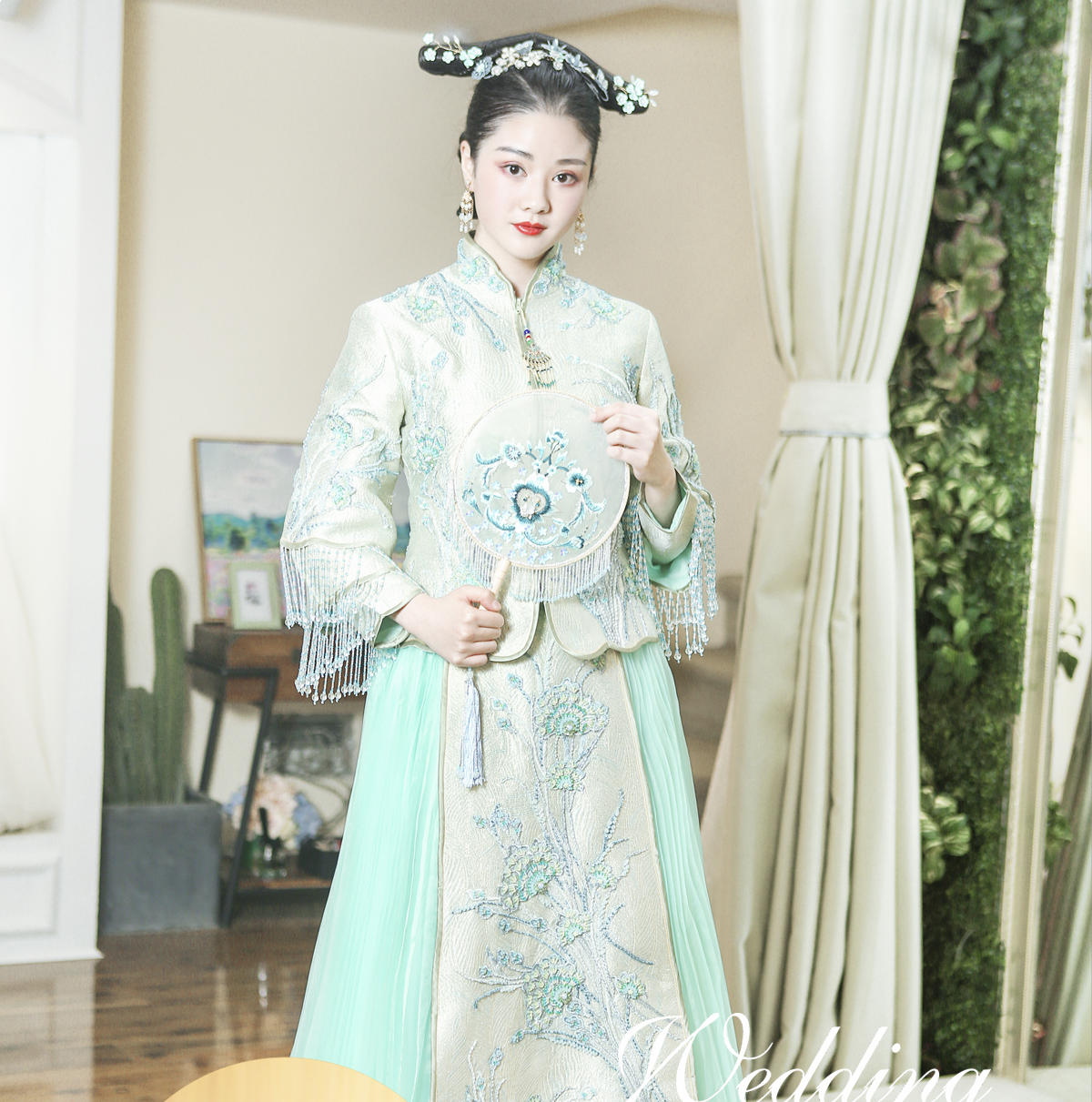 BLING柏伶纱超值经典搭配婚纱+礼服9件套餐