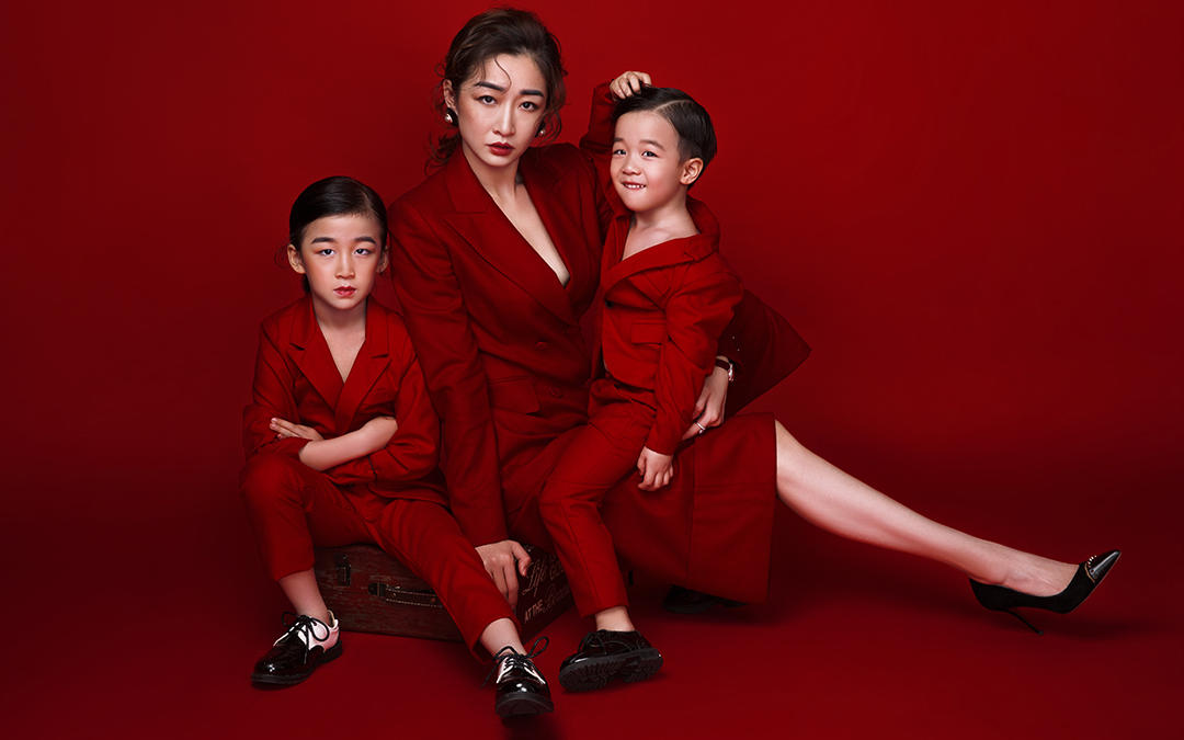 时尚杂志风｜亲子照写真系列