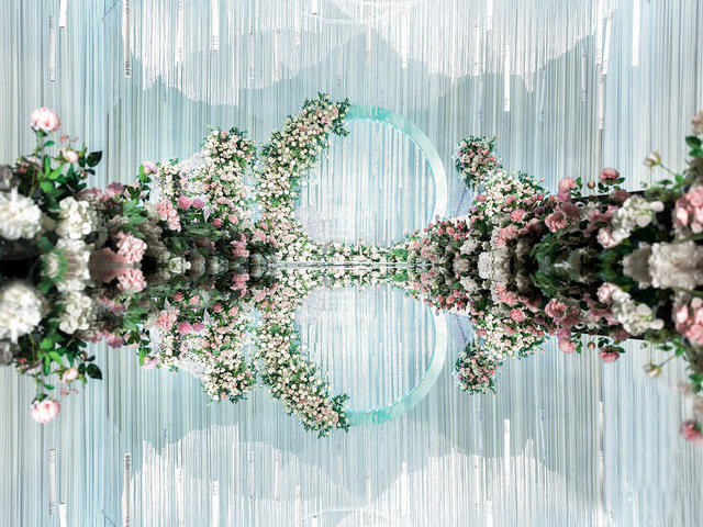 简单精致清新小森系婚礼（包含四大）