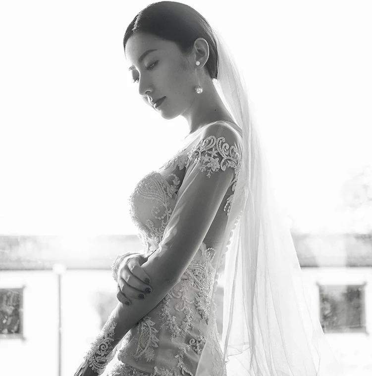 梦幻璀璨鱼尾裙摆系列7件套