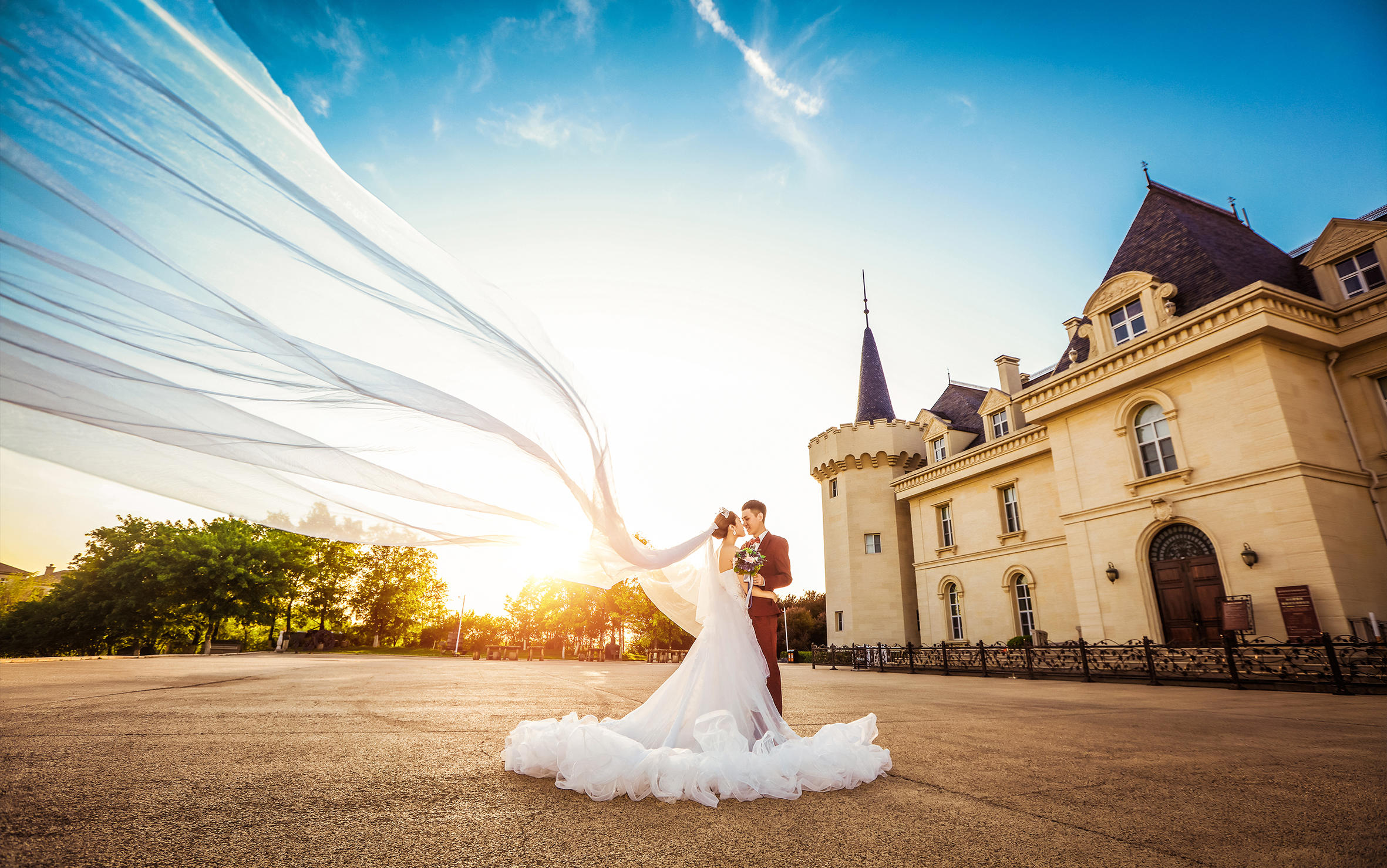 繁花喜阁摄影｜经典婚纱照 5服5造