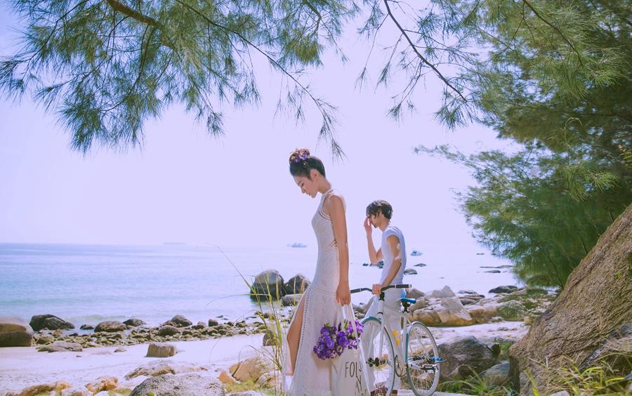 深圳薇汀婚纱摄影外景轻旅拍套系4888