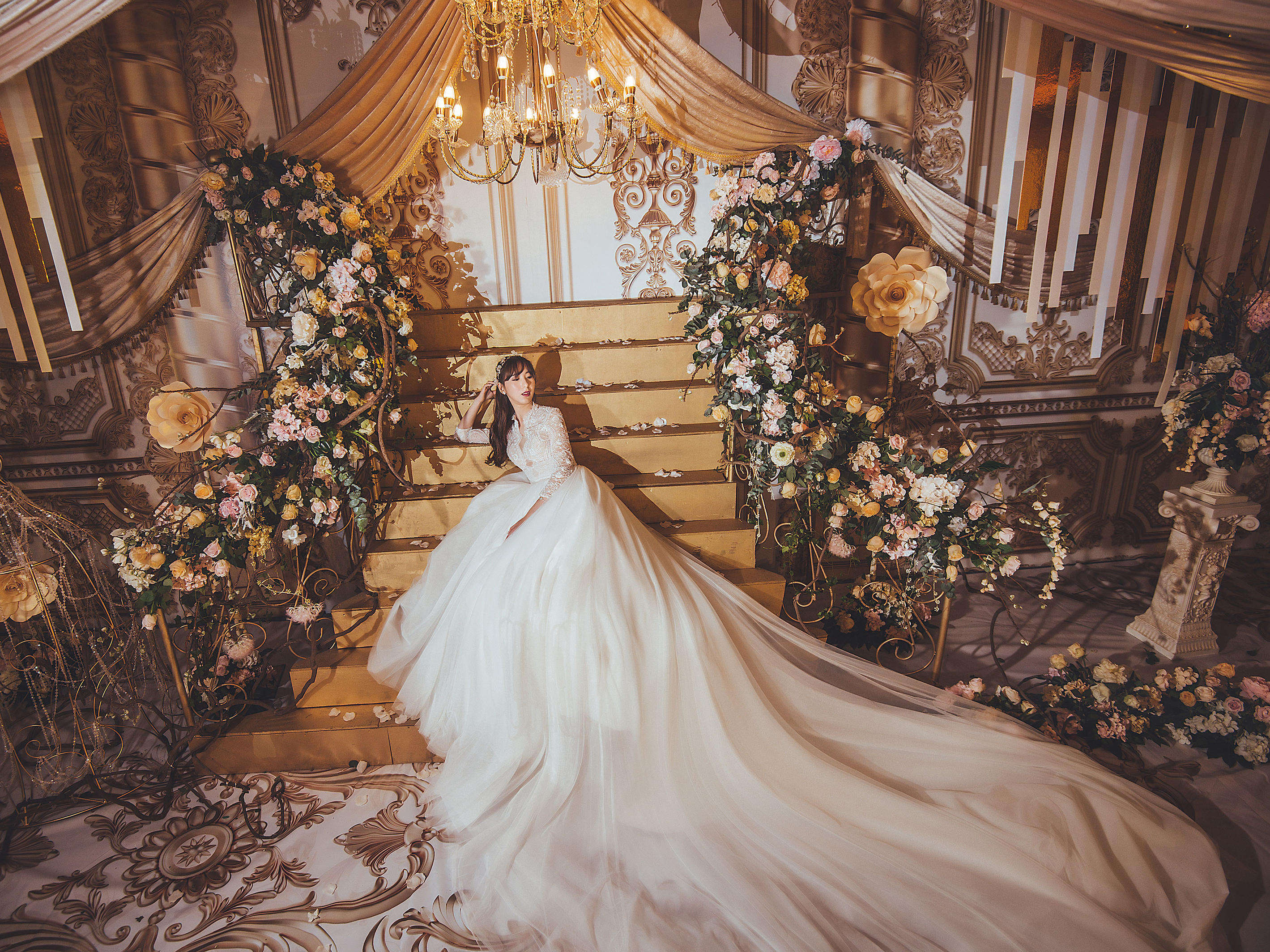 【朗庭】美女也野兽童话主题/贵气宫廷风