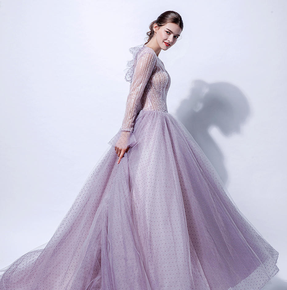 ELLA婚纱  超值华丽主纱，女王婚礼必备