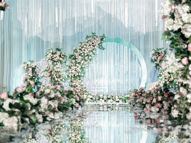 简单精致清新小森系婚礼（包含四大）