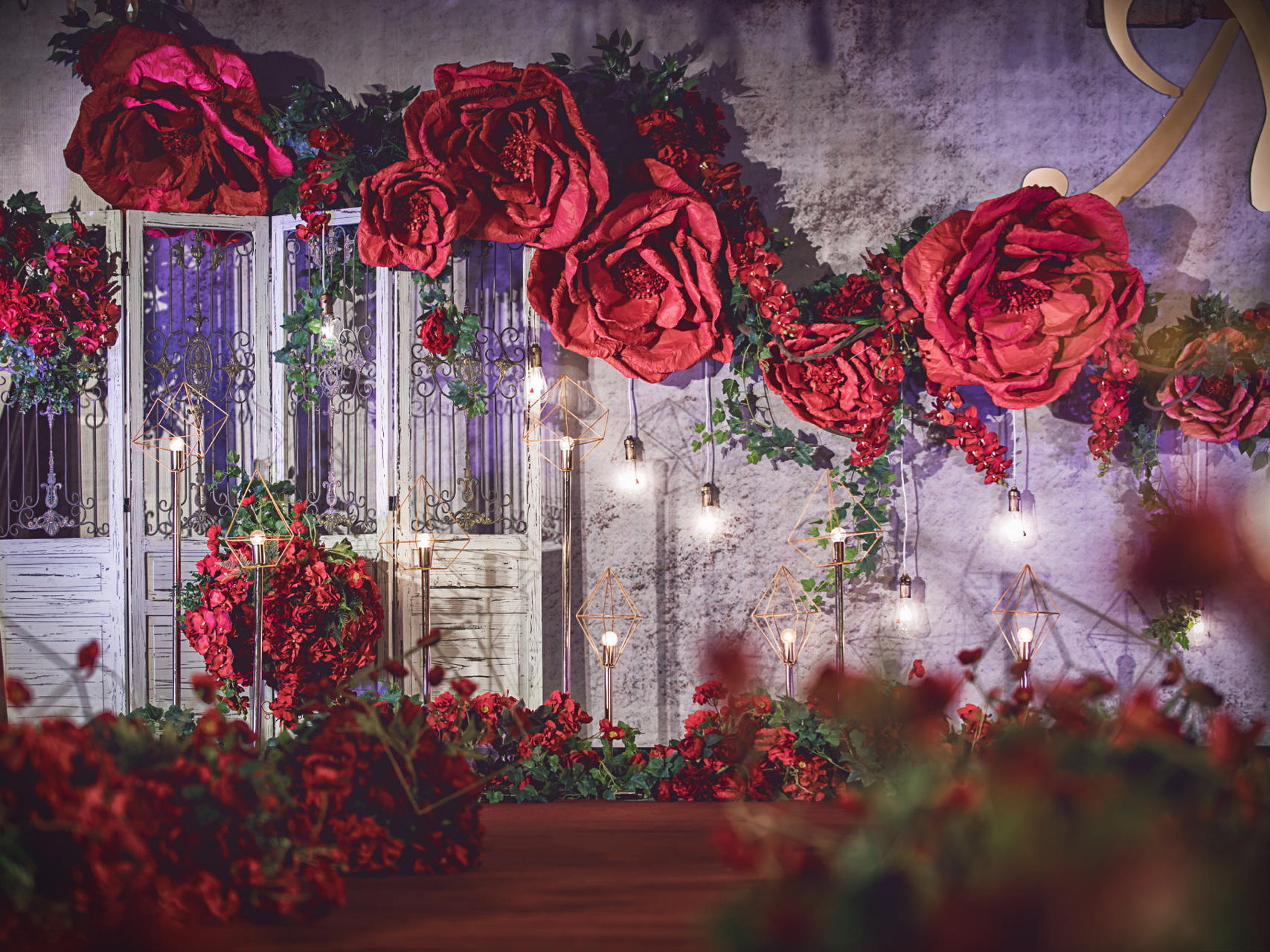 ATwedding︱红色婚礼 相拥