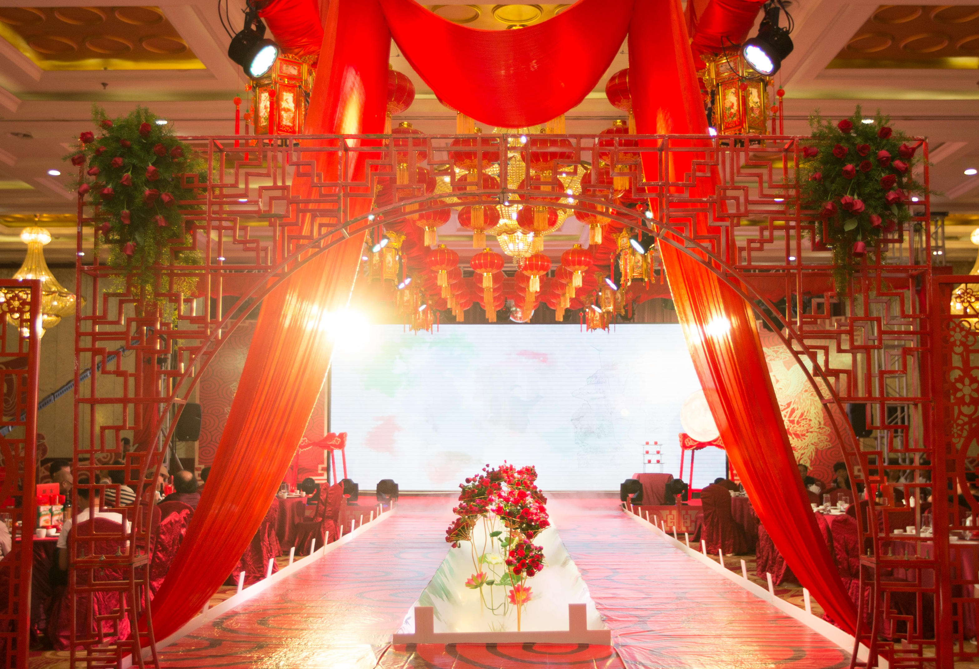 中国风婚礼 新中式 中国红婚礼[魔幻婚礼】