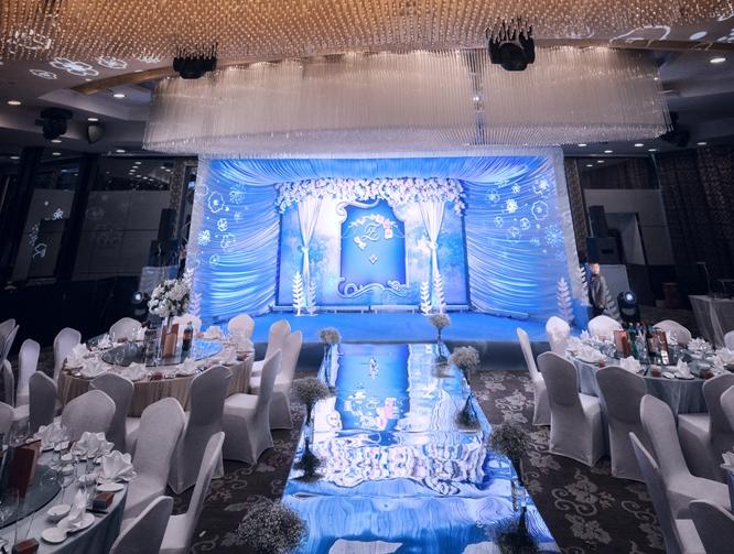 武汉金玉缘 高级定制湛蓝回忆主题婚礼