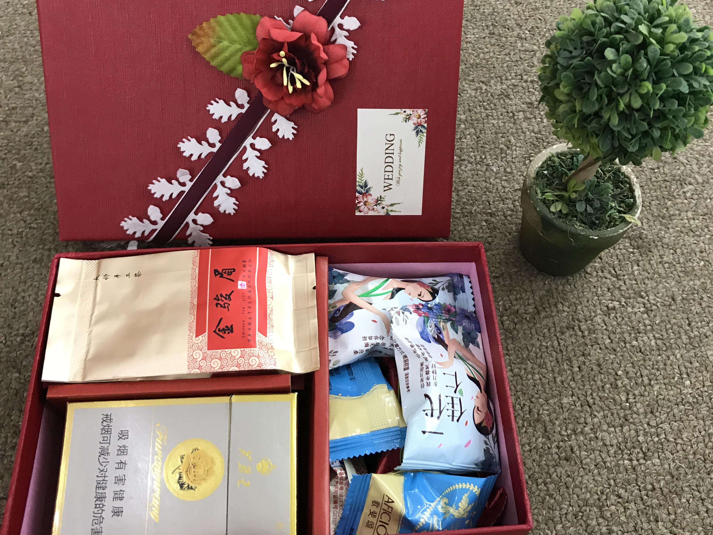 中小號(hào)手感紋禮盒，可定制自由搭配~