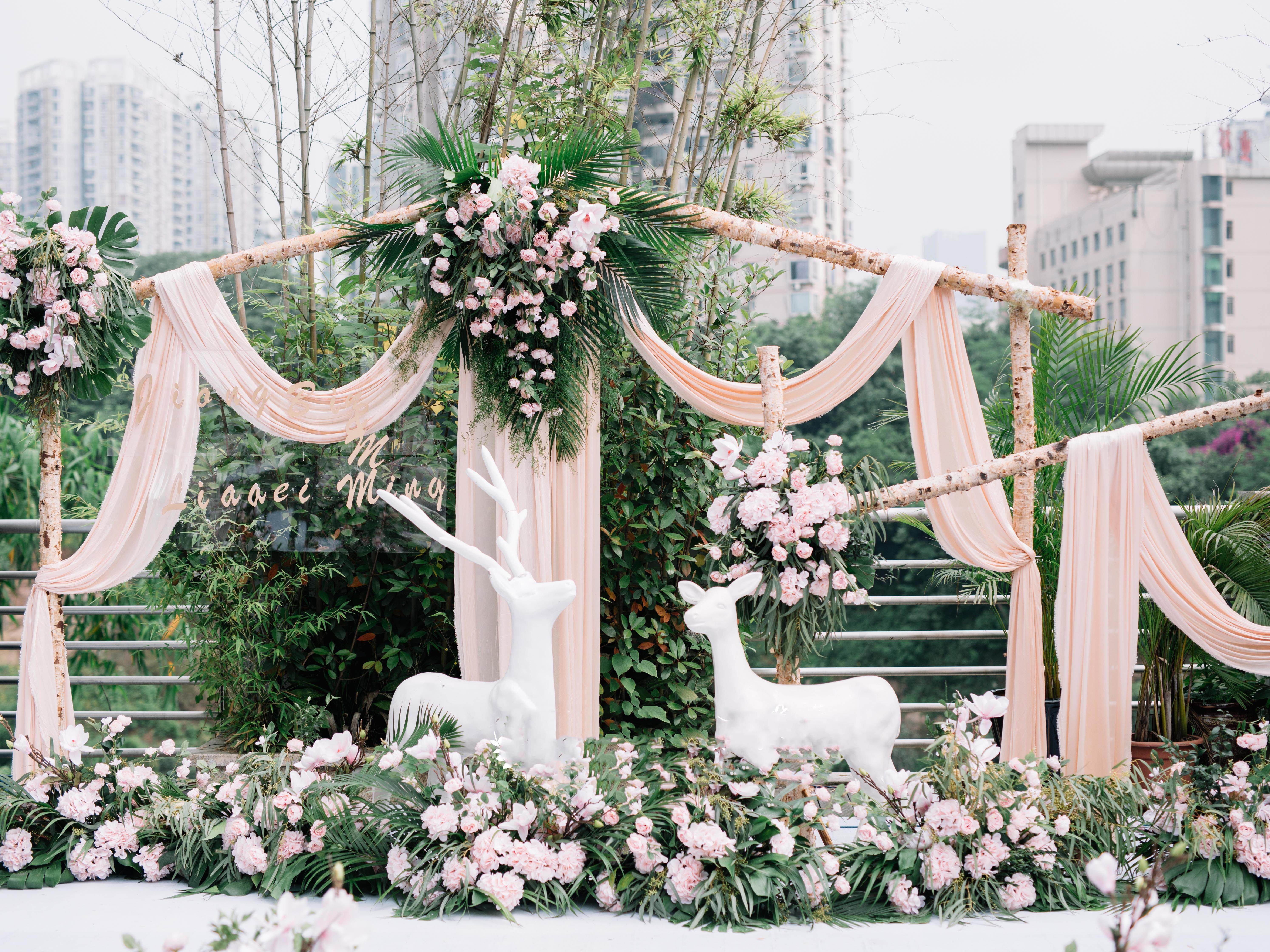 ATwedding︱户外绿色小清新婚礼