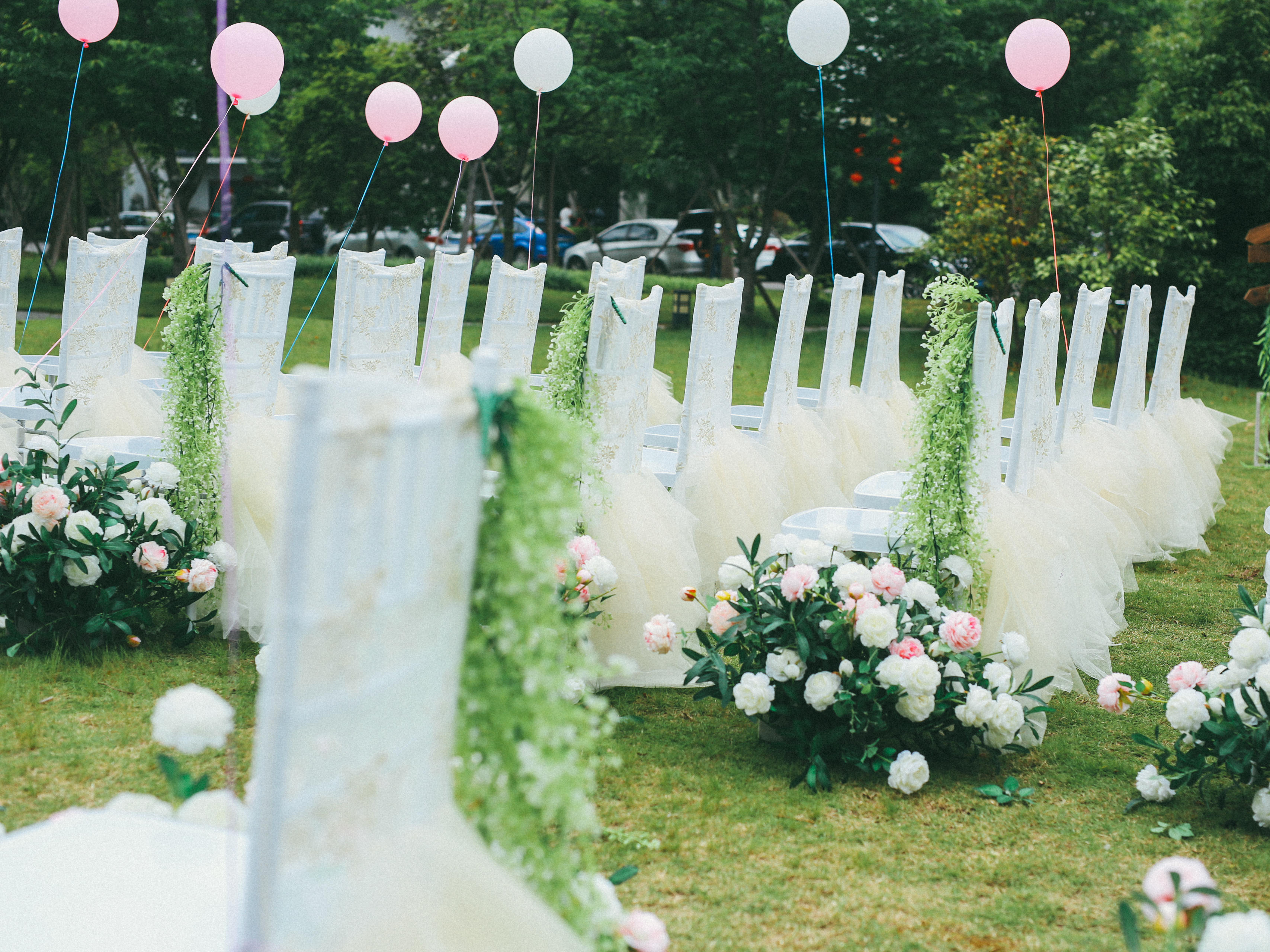 [铂琳婚礼]户外小清新布置