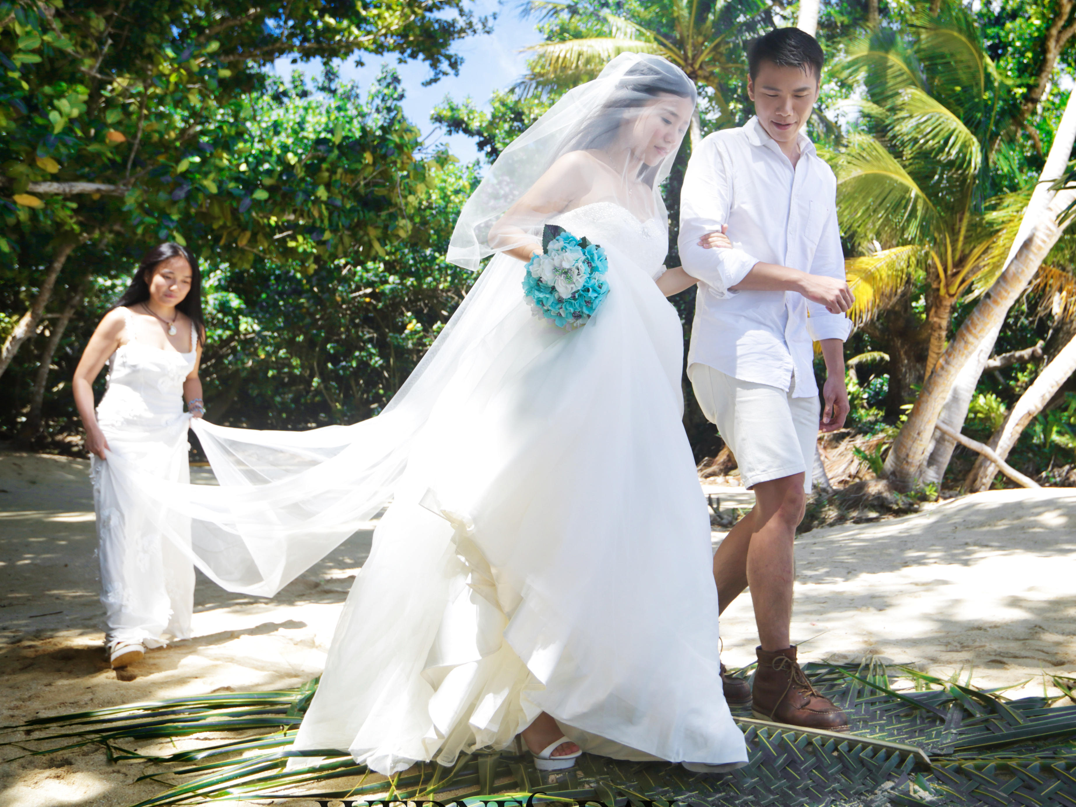 【許婧同款】帕勞沙灘婚禮&外海婚拍