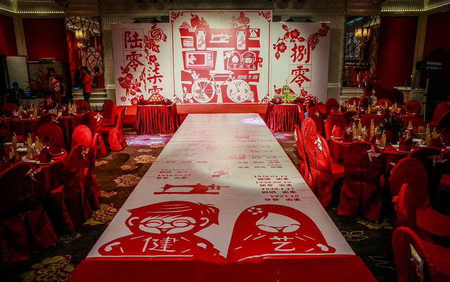 户外浪漫的爱小清新草坪婚礼