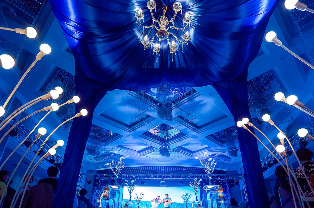 blue&宝石蓝婚礼