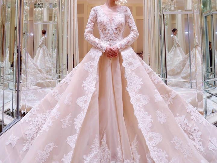 梦幻宫廷系列定制婚纱+ 赠送伴娘服