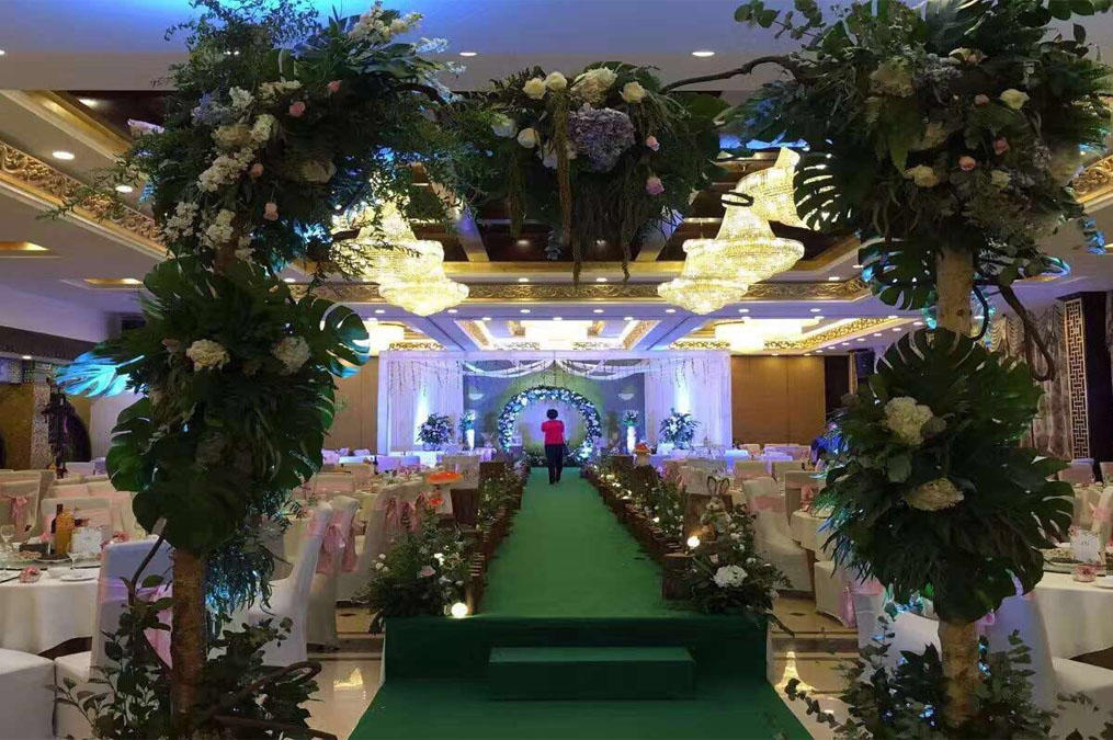 顺义爱之汇绿色森系60-100中型婚礼20大热