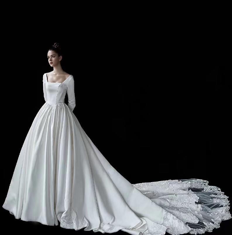 【超值】简约系列出门主纱 敬酒服伴娘新郎