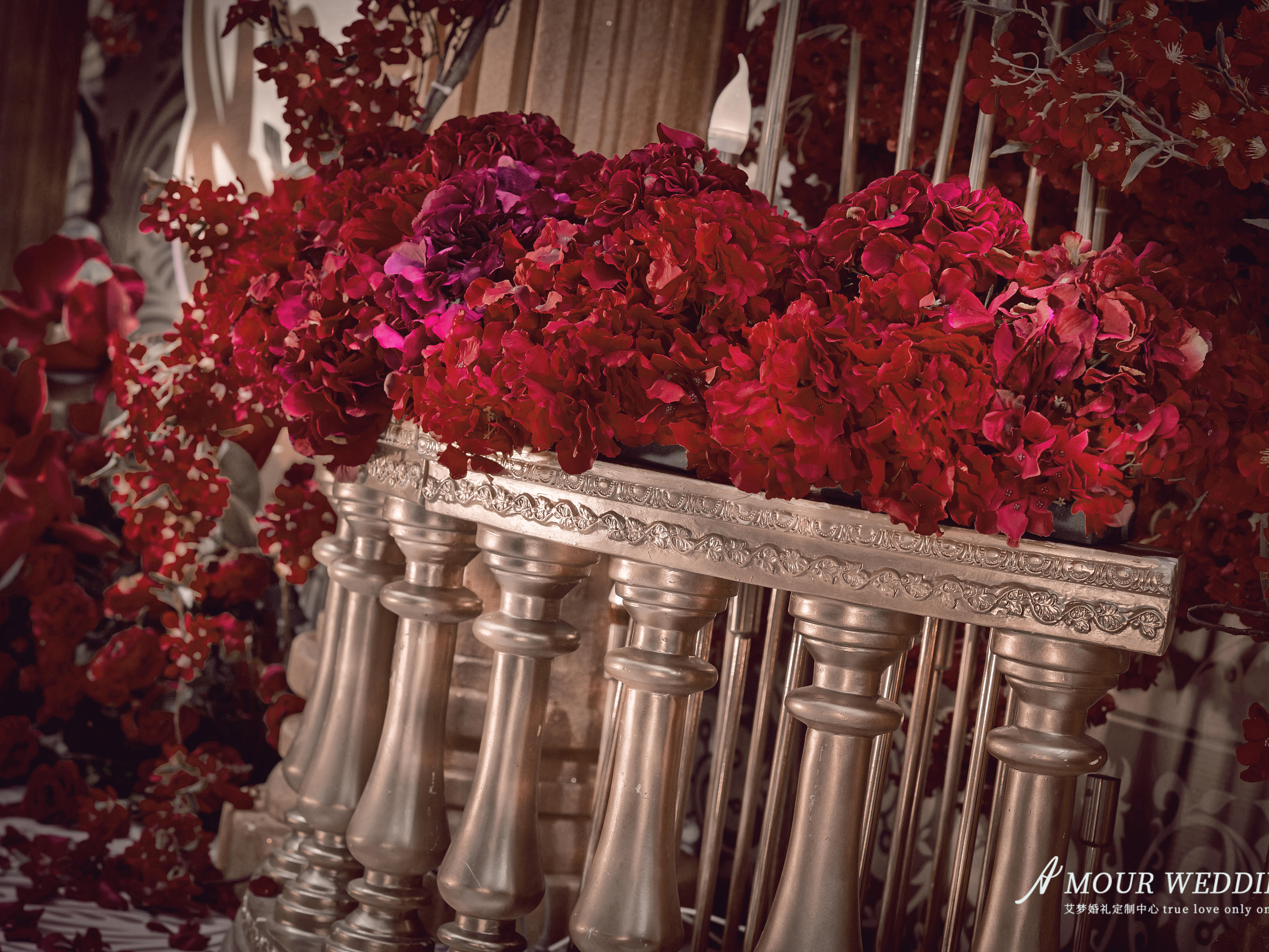 艾梦婚礼满地玫瑰，繁华落幕，高性价比豪华欧式