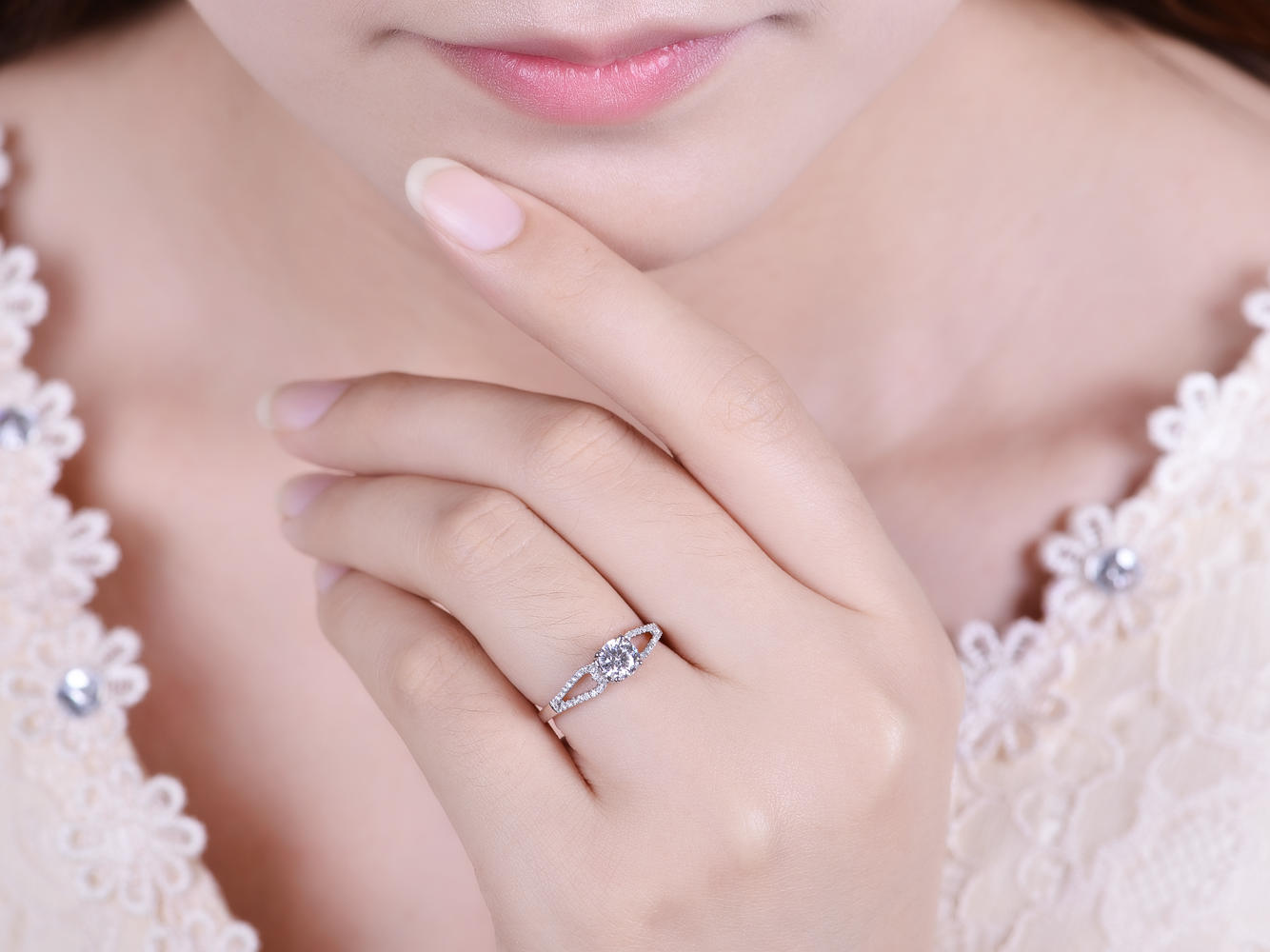 钻戒定制 40分主钻 GIA证书