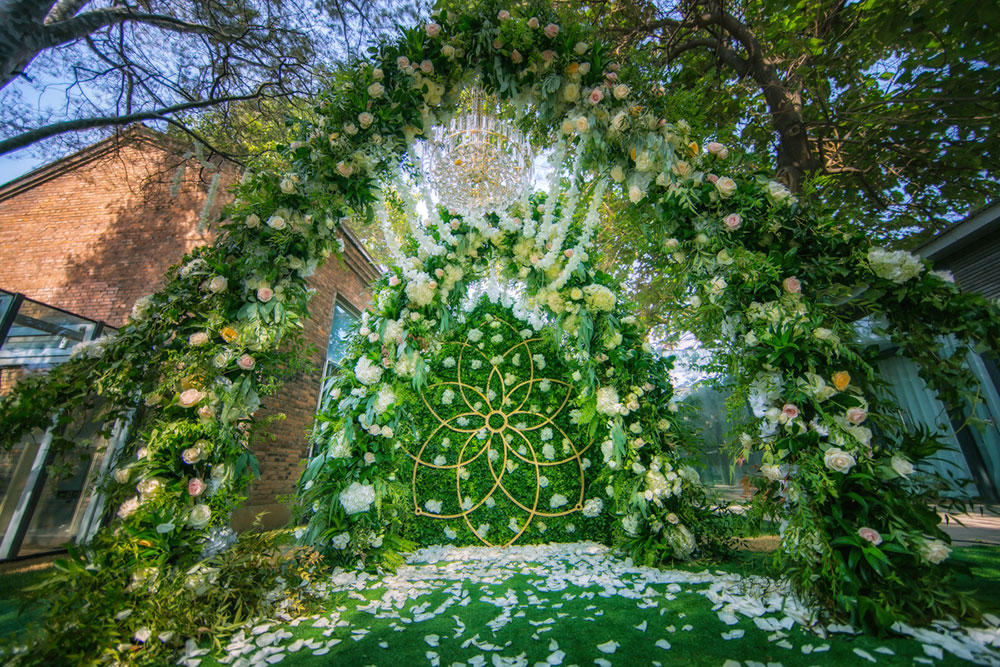 艾恩婚礼 | 白绿森系婚礼