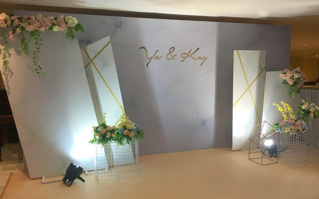 KK纯色婚礼策划-大理石套系婚礼