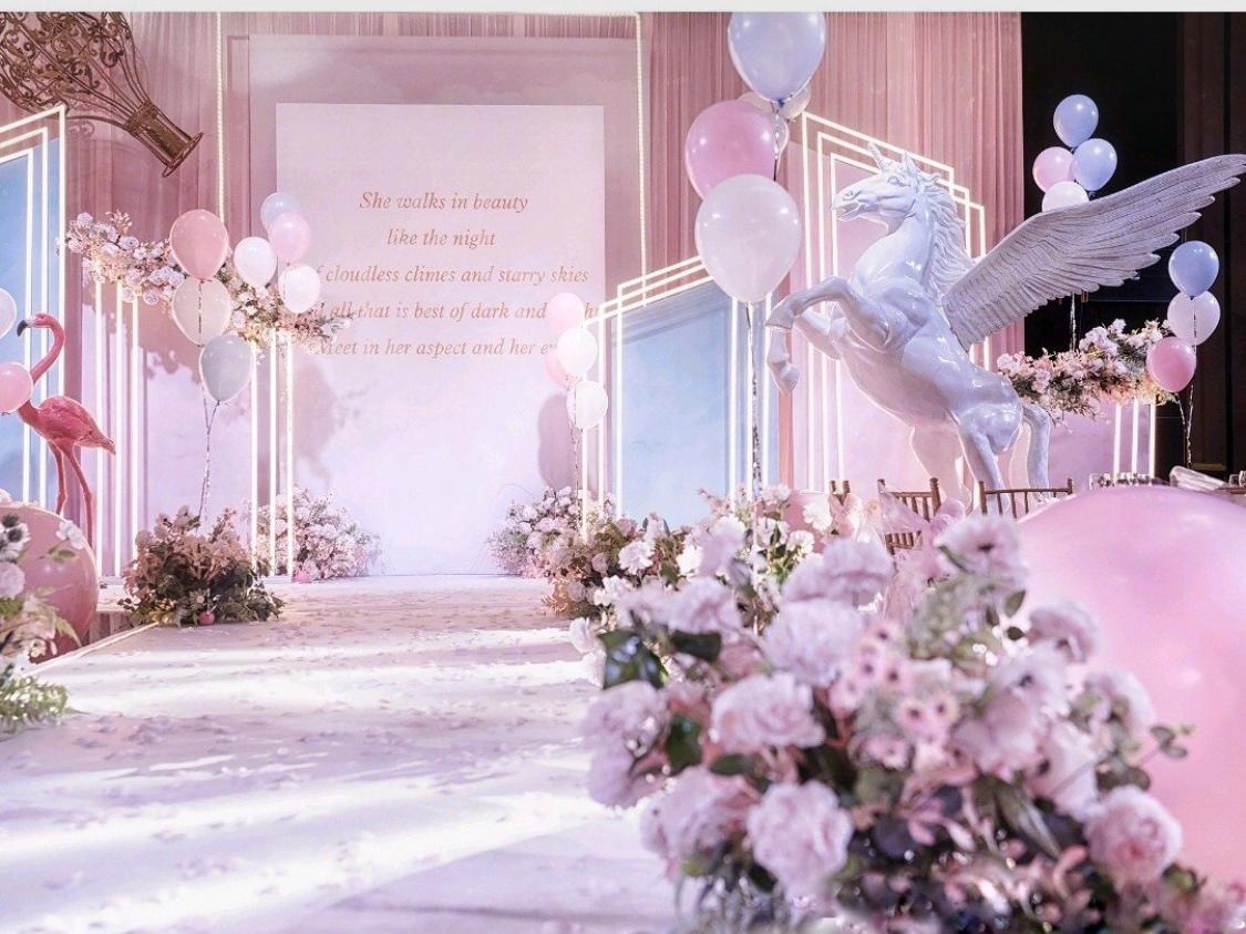 【麦芮婚礼】19年大热粉色Ins系